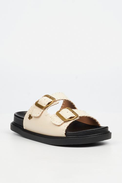 Lucy 1 girls slides - beige