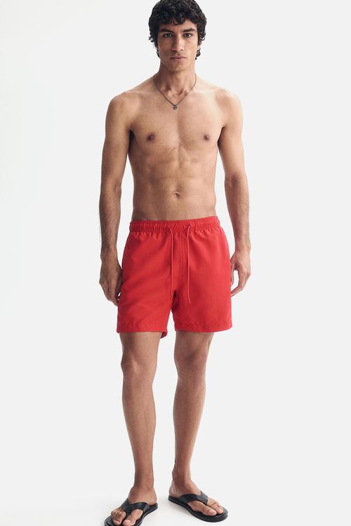 Swim shorts - bright red