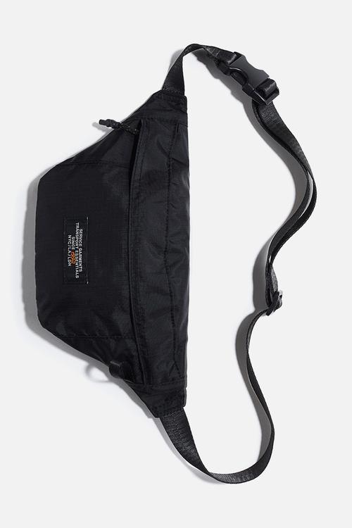 Nylon crossbody bag - black/service garments
