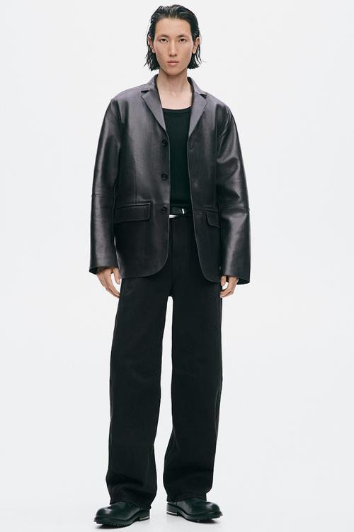 H&M Atelier:  Loose barrel jeans - denim black