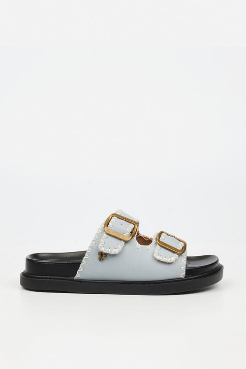 Lucy 1 girls slides - blue