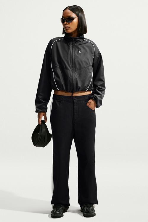 W Nk Sportswear Express Style Pants - Black/White/Black