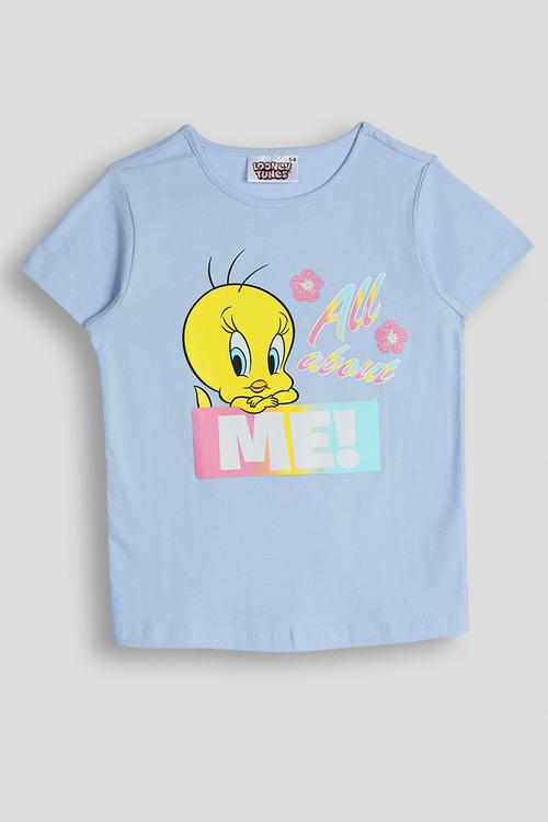 Looney Tunes tee - french blue