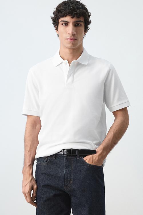 Poloshirt Rea - White