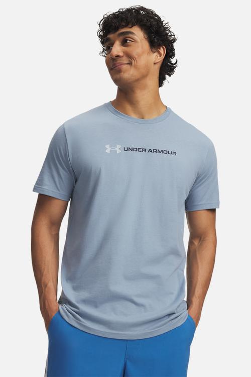 UA Logo Wordmark Short-Sleeve Tee - Blue