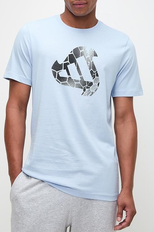 C Hot Q1 Tee - Glow blue