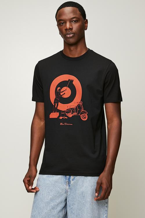 Rascal Target Tee Shirt - Black