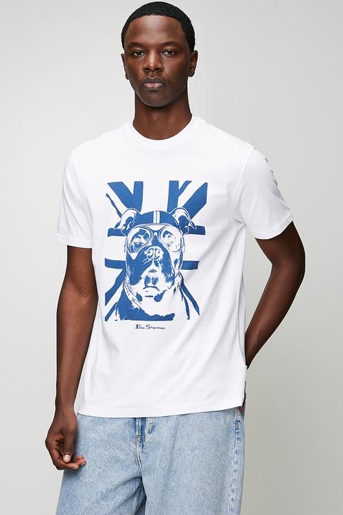 Bulldog Tee Shirt - White