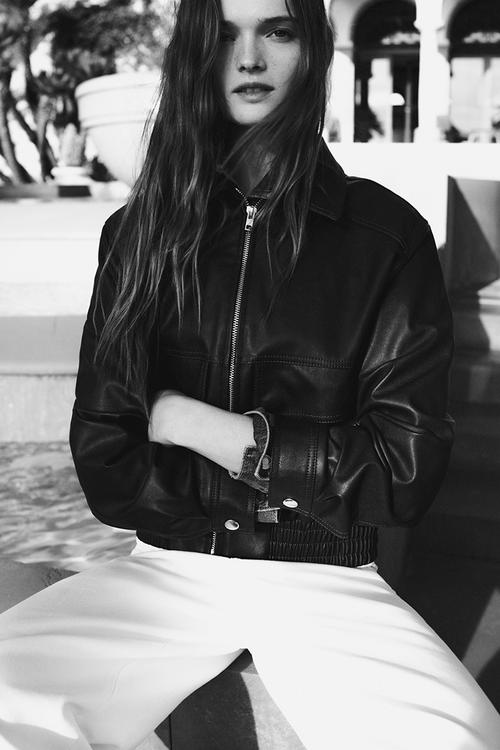 Coated jacket - dark brown