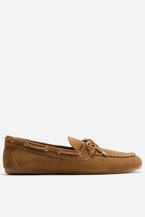 Deck shoes - dark beige