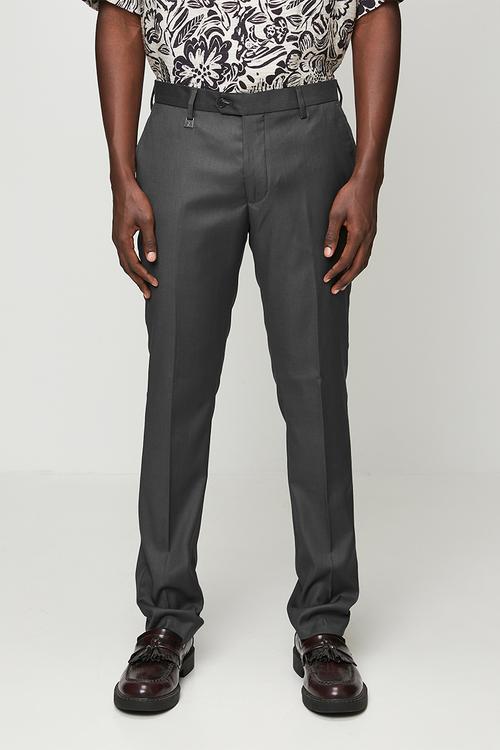 Mens slim fit trouser - grey