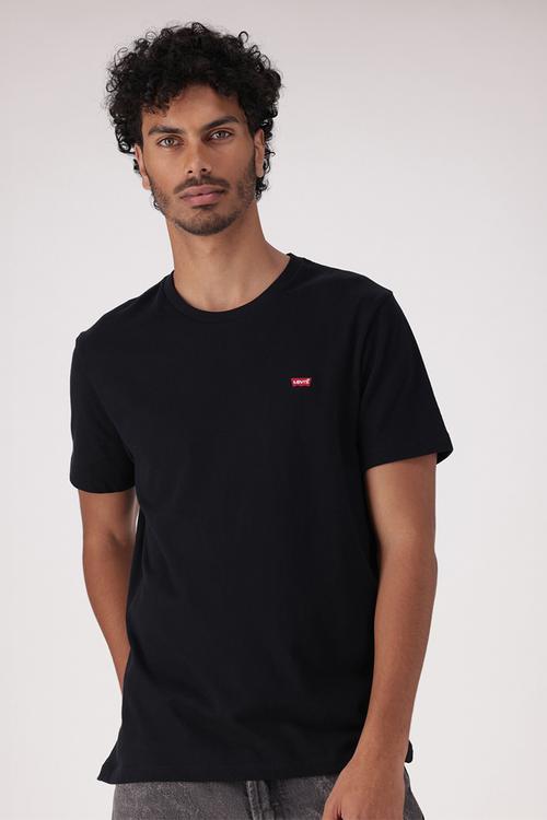 Short sleeve original hm tee za - jet black za embro