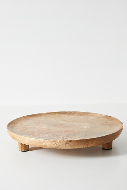Wooden Standing Tray - Natural