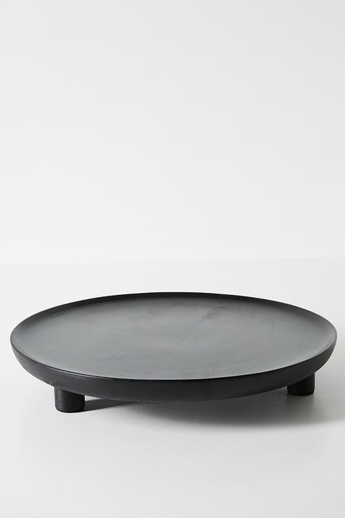 Wooden Standing Tray - Black