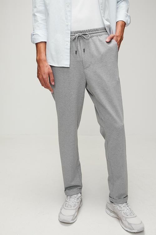 Onslinus Dobby Stretch Pants - Light Grey Melange
