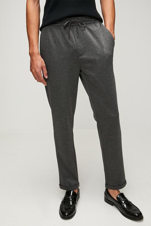 Onslinus Dobby Stretch Pants - Dark Grey Melange