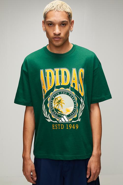 Varsity Crest Tee - Collegiate green