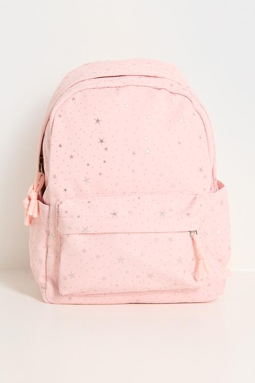 Star aop backpack - pink