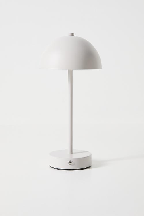 Portable Metal Lamp - White