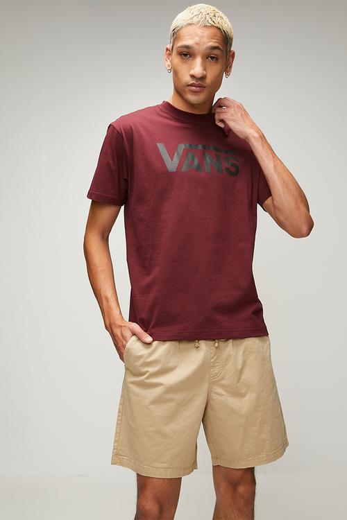 Relaxed Elastic Shorts - Khaki