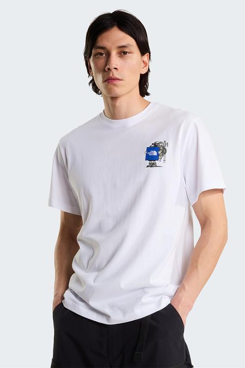 Gear up get out rlx ss teegraphic - tnf white