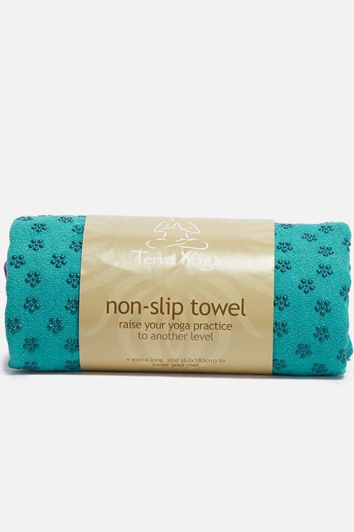 Non-slip yoga towel