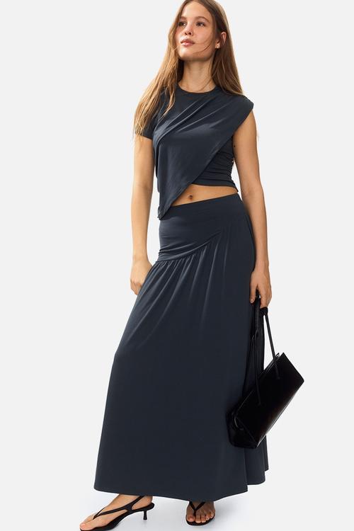 Maxi skirt - dark grey