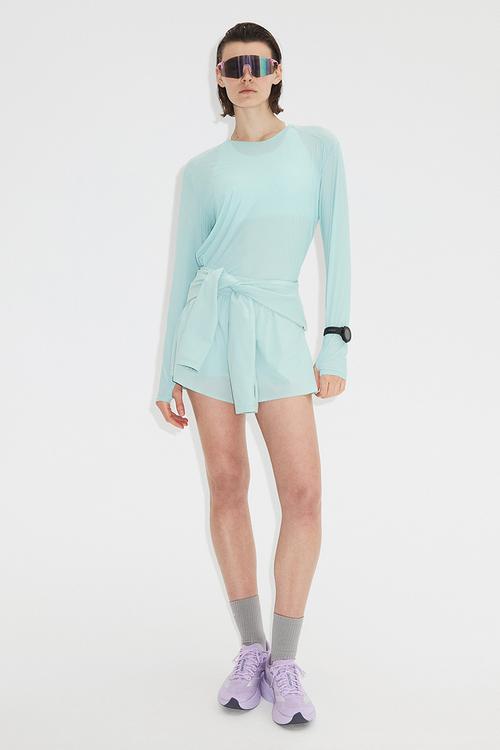 Sports top with drymove™ - amazonite blue