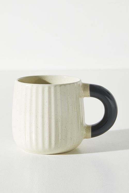 Speckles coloured handle Mug 395ml - Milk 