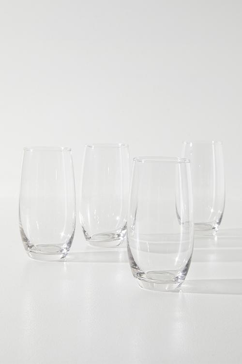 Aura High Ball Drinking Glass Set - 360ml
