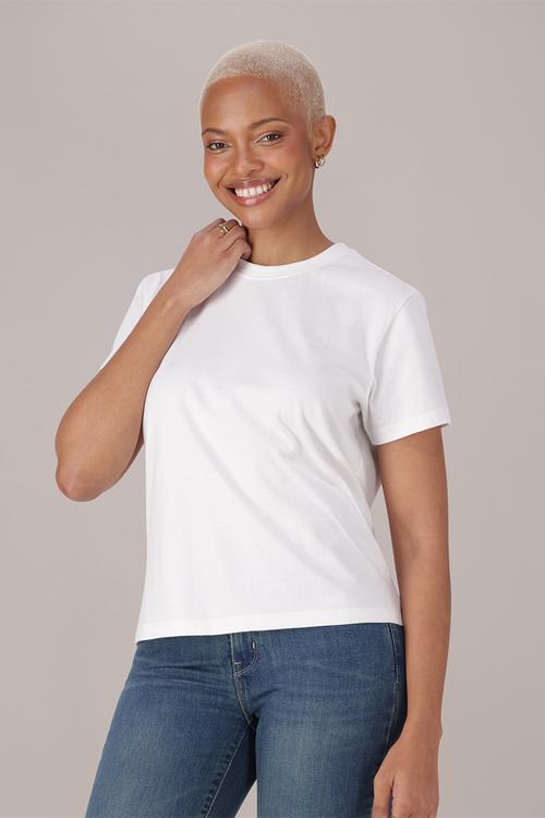 Favorite Cotton Tee - Bright White Heavyweight Jersey