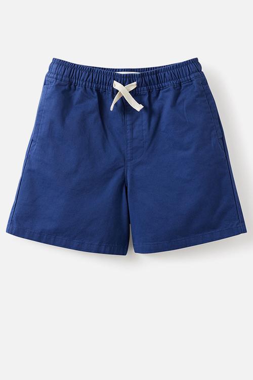 Relaxed Pull On Short - Denim Navy