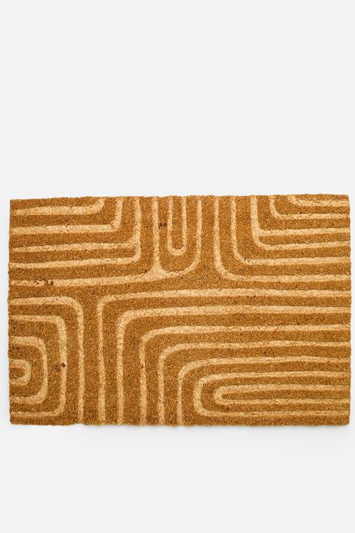 Coir roads rug - natural