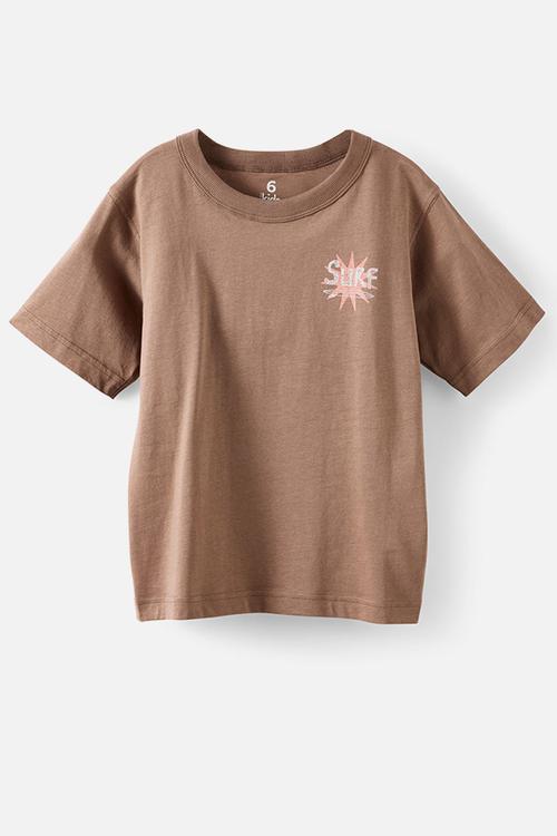 Essentials Graphic Short Sleeve Tee - Cookie Crumble/Surf Comp