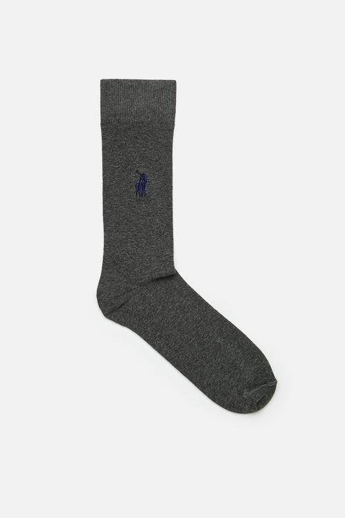 Signature Pony Sock - Charcoal