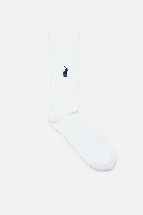 Signature Pony Sock - White