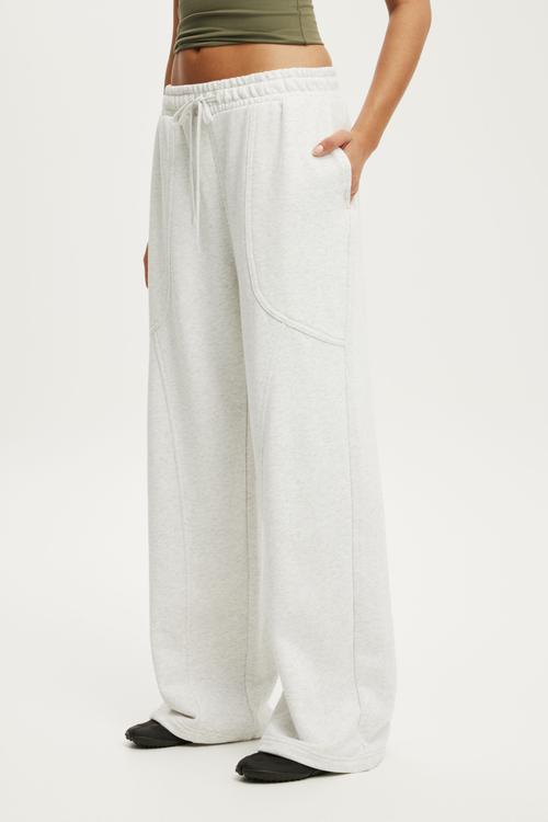 Active Fleece Utility Sweatpant - Light Grey Marle