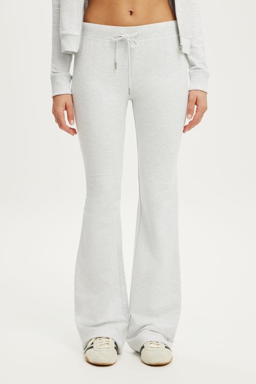Sculpt Fleece Bootleg Sweatpant - Cloudy Grey Marle