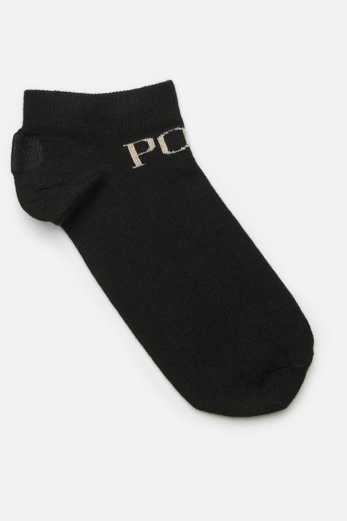Logo Ankle Sock  - Black