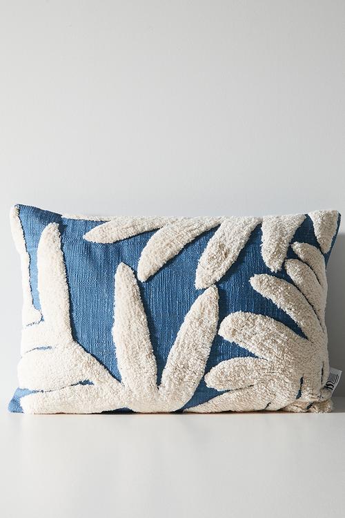 Embroidered foliage Scatter - Sky