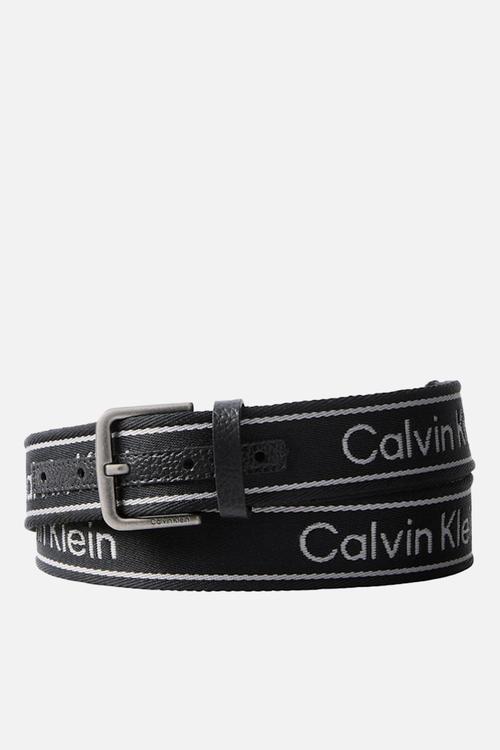 Short Round Buckle Webbing 35Mm - Black