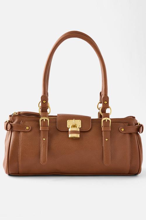 Claudia Tote Bag - Tan Pu