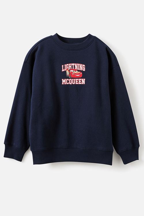 License Sammy Oversize Crew - Lcn Dis Squid Ink/Lightning Mcqueen 95