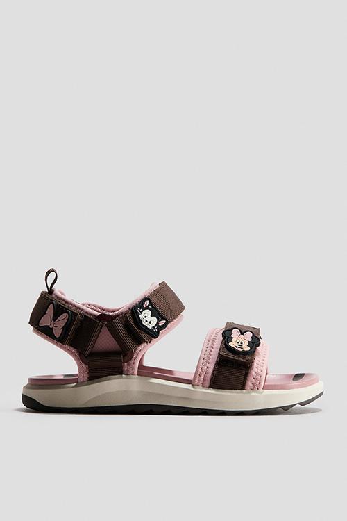 Ankle strap sandals - light pink/minnie mouse