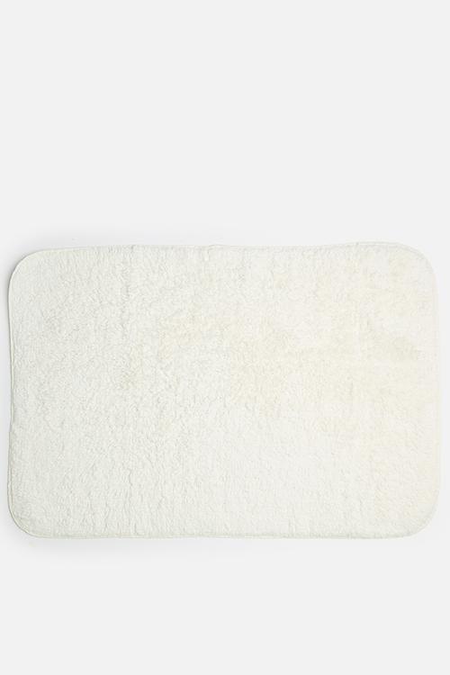 Bathroom mat 60x90 cotton - ivory 