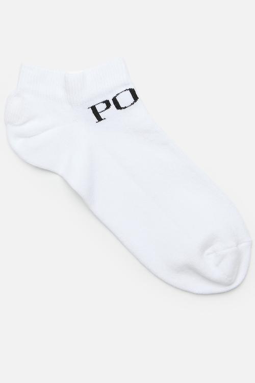 Logo Ankle Sock - White