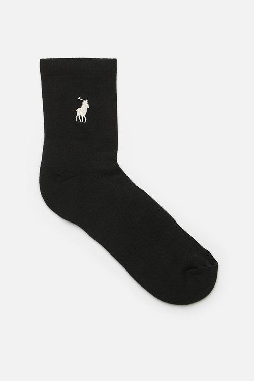 Classic Pony Crew Sock - Black