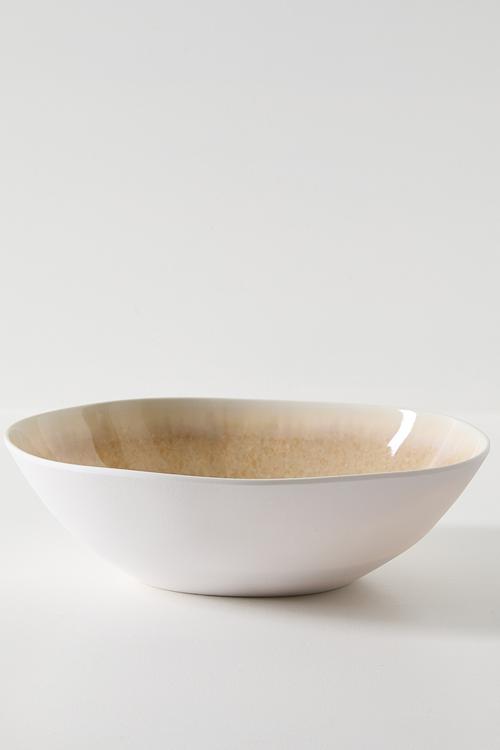 Rust  Glaze Melamine Bowl 30cm