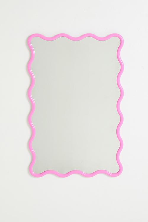 Wave Mirror - Pink