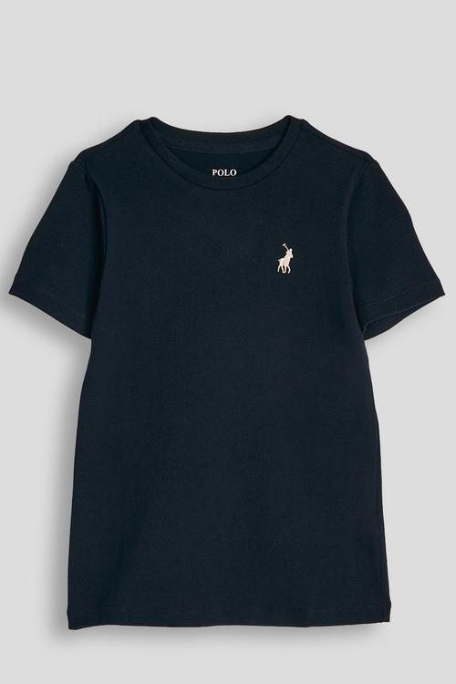 Girls Kelly Ss Tee - Navy
